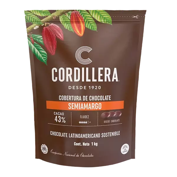 Cobertura Cordillera Semiamarga 43% X1kg