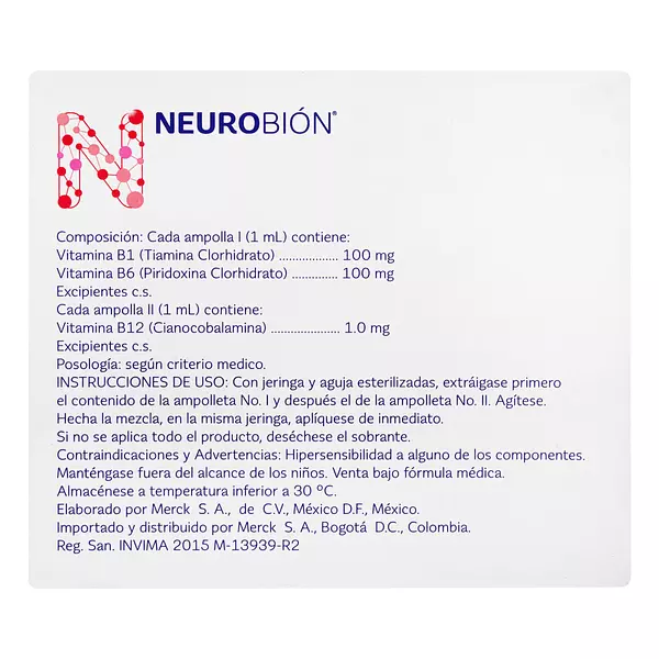 Neurobión Ampolla