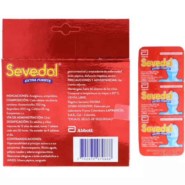 Sevedol Extra Fuerte