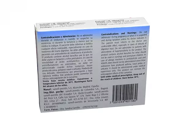 Profenid 100 Mg / 2 Ml