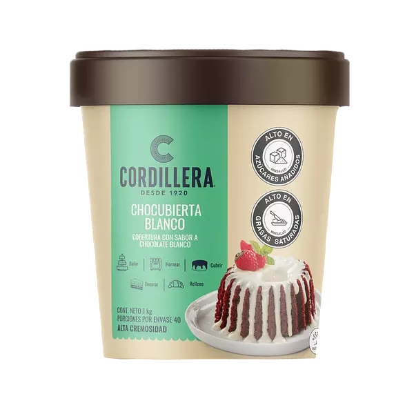 Chocubierta Blanca Cordillera X1kg