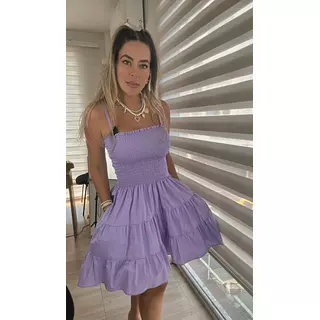 Vestido Lila – Estilo Fresco Y Chic