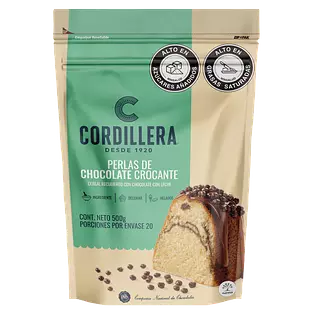 Perlas De Chocolate Cordillera X500gr
