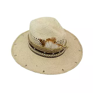 Sombrero Artesanal Cow Woman - Arte de Mía