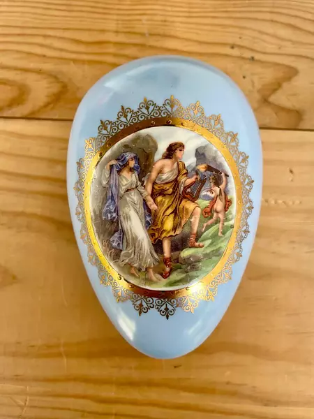 Joyero Vista Alegre V A - Portugal 1960