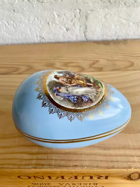 Joyero Vista Alegre V A - Portugal 1960