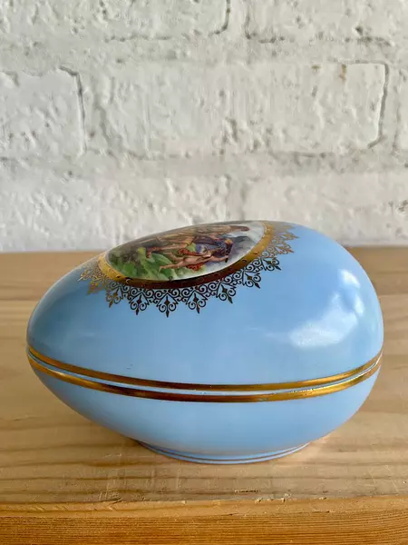 Joyero Vista Alegre V A - Portugal 1960