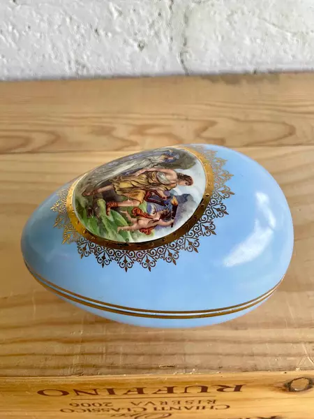 Joyero Vista Alegre V A - Portugal 1960