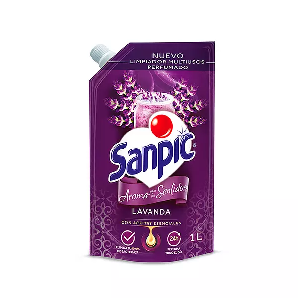 Sanpic Perfumado Lavanda Doypack Limpiador Multiusos