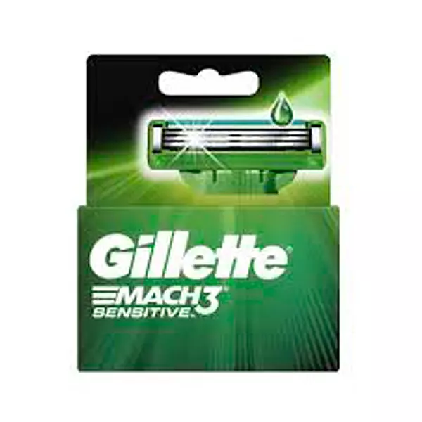 Repuesto Prestobarba Gillette Mach 3 Sensitive x 2