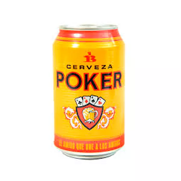 Cerveza Poker de Lata