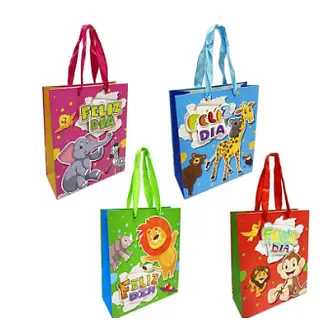 Bolsa Regalo Animales Feliz Dia