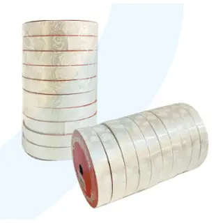 Cinta Decorativa Estampada Blanca