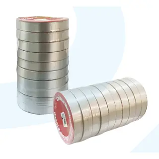 Cinta Decorativa Lisa Plateada