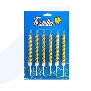 Vela Dorada En Espiral X6