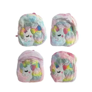 Bolso Peluche Unicornio