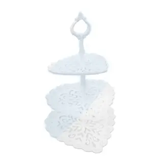 Dulcero De Mesa Con Forma De Corazon X3 Pisos