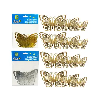 Mariposas Decorativa Paquete X12 -5