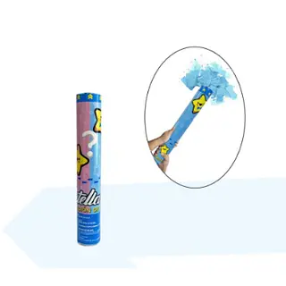 Lanza Confetti Azul 30cm