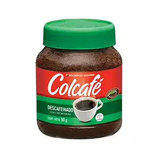 Colcafé Descafeinado Café Instantáneo
