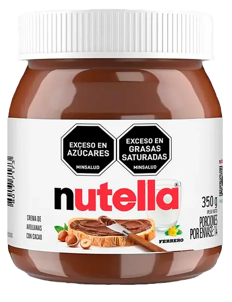 Crema Avellanas Nutella (350 Gr)