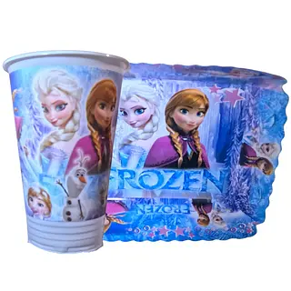 Platos Y Vasos Para Fiesta De Frozen