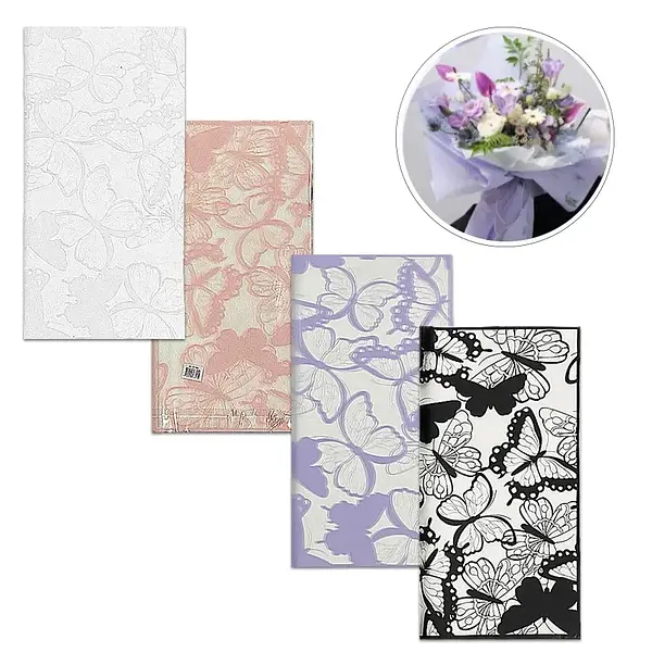 Papel Crepe Para Ramos De Rosas