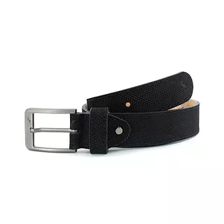 Cinturon de Cuero Nobuck Negro