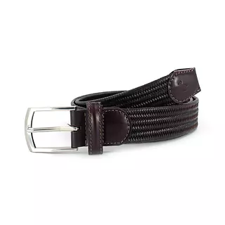 Reata Italiana de Cuero y Elastina Vino Tinto