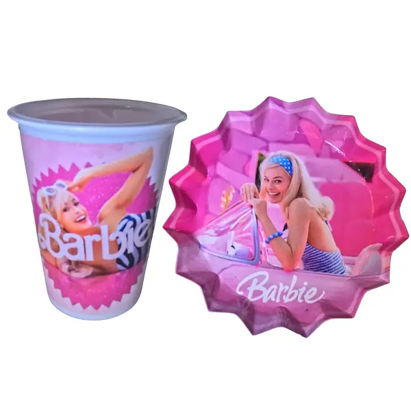 Platos Y Vasos Para Fiesta De Barbie