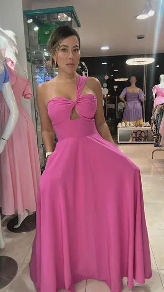 Vestido Fucsia