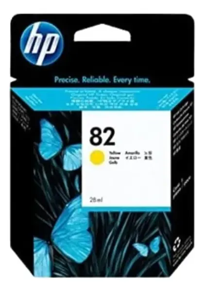 Cartucho Plotter Hp 82 Amarillo