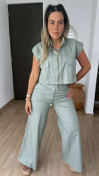 Set Con Cremallera – Estilo Moderno