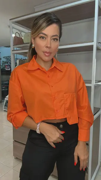 Camisa Naranja