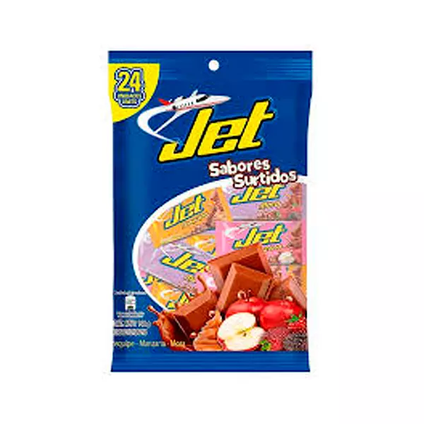 Chocolatina Jet Mini Sabores Surtidos