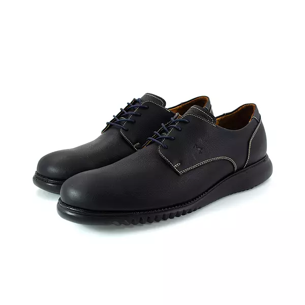 Zapatos Deportivo Negro Suela Negra