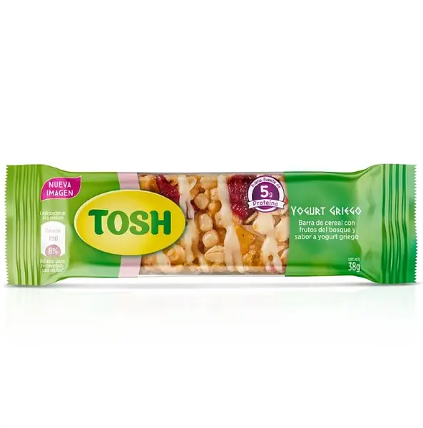 Barra Cereal Tosh Yogurt Griego
