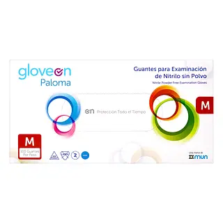 Guante Nitrilo Gloveon Talla M