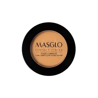 Polvo Compacto Perfect Finish Oscuro #1 Masglo