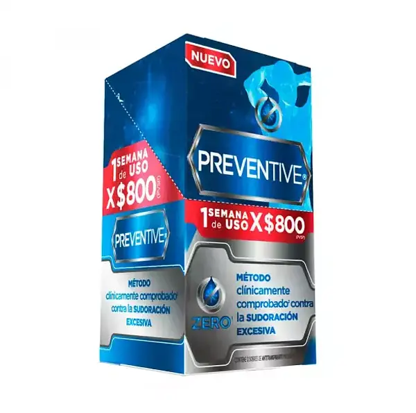 Desodorante Tratamiento Preventive Zero Rollon