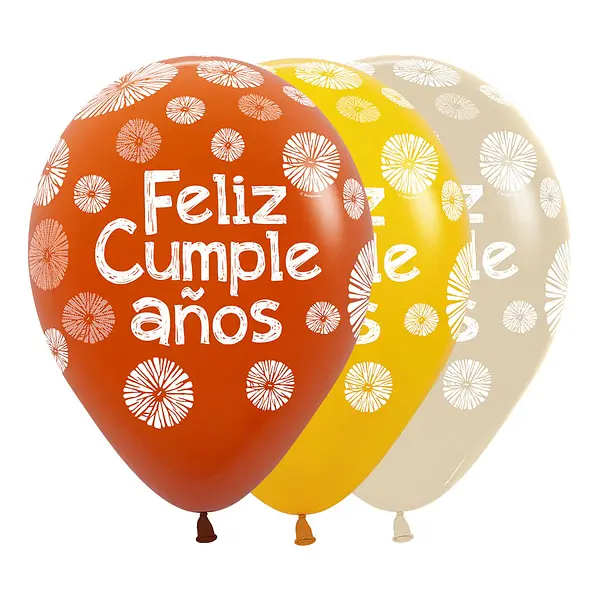 Globo Sempertex Fashion Surtido Infinity Citrus Naranja