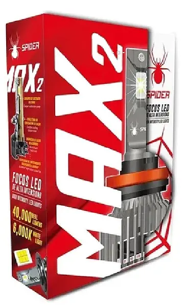 Bombillo Led H8/H11 Serie Spider Max