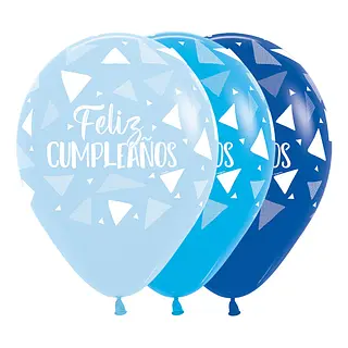 Globo Sempertex Fashion Surtido Infinity Triangulos Niño