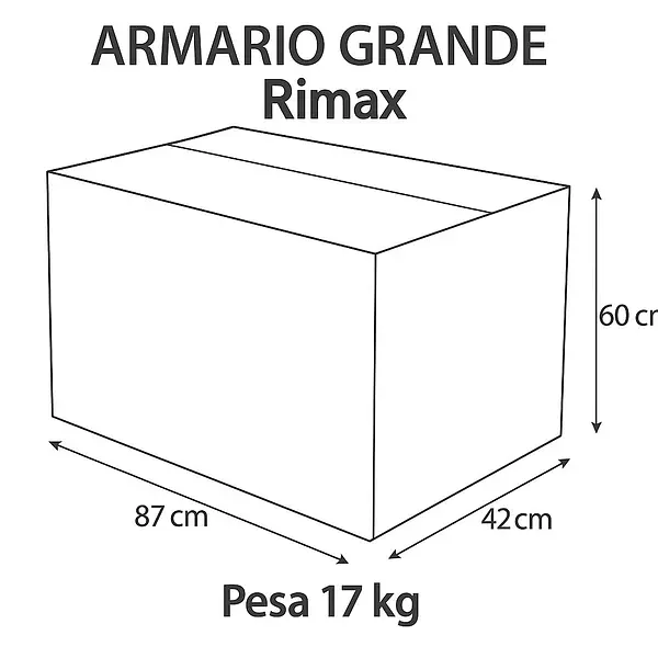 Armario Rimax Grande Rattan