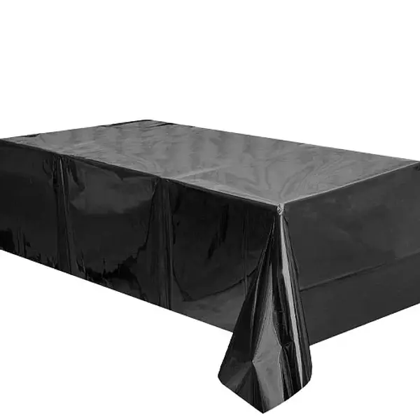 Mantel Metalizado Negro