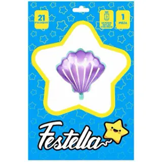 Globo Concha De Mar Fucsia 21''