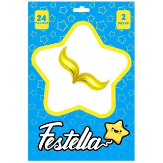 Globo Para Cola Sirena Dorado 24''