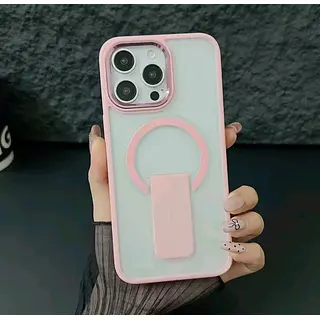 Case Magsafe Mate Soporte Rosado Iphone 16pro+