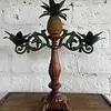 Candelabro Piña Con Espacio Para 3 Velas