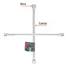 Llave De Cruz 18" Pulida Y Cromada, Truper